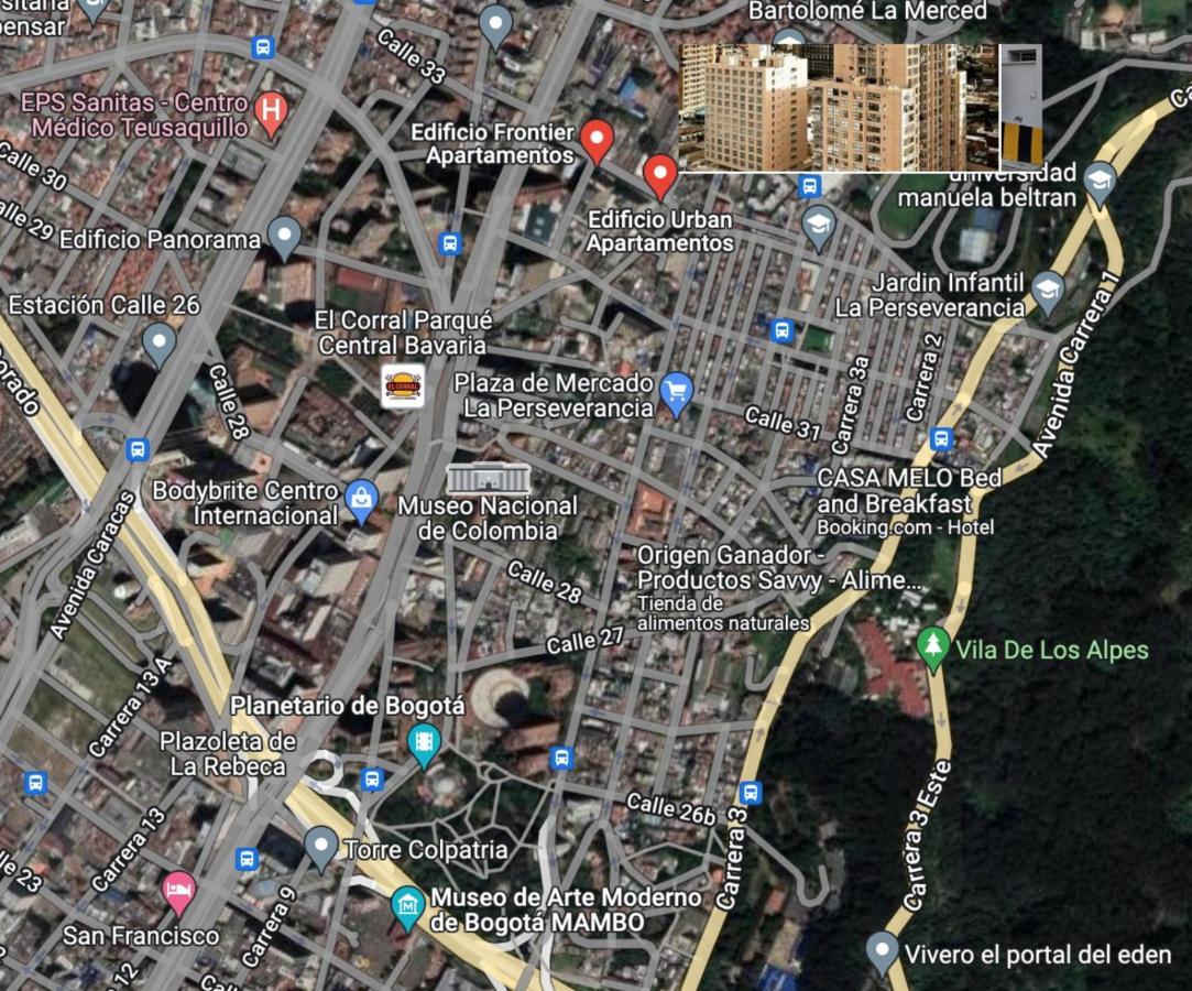 Apartamento Park Way Bogotá Exteriör bild